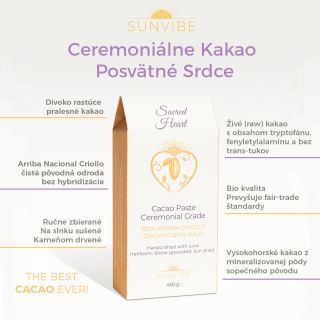 Výnimočné ceremoniálne kakao najvyššej kvality a čistoty z vysokohorských pralesov Ekvádora, až sem k vám. Doprajte si...